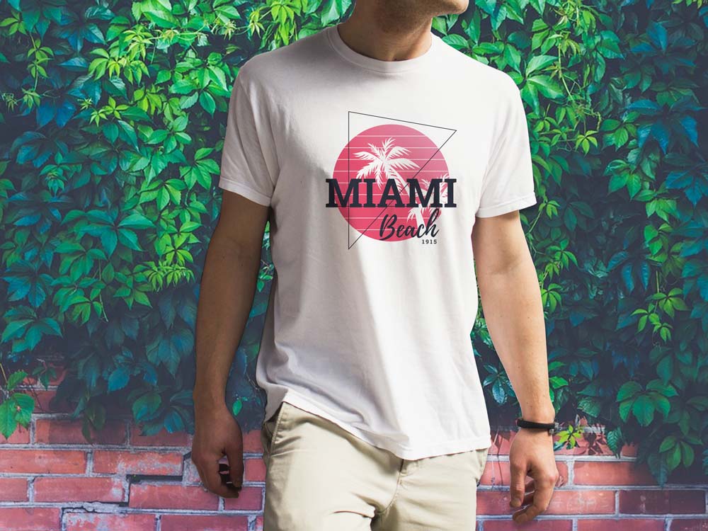 Miami Beach Casual T-shirt