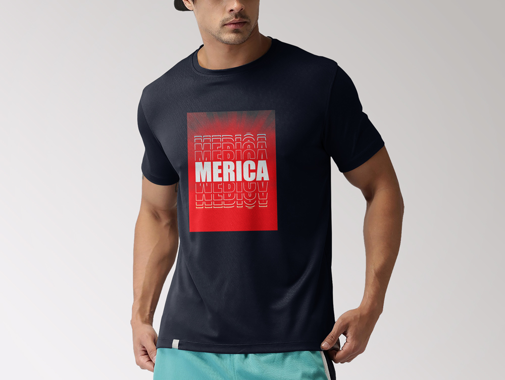 MERICA men casual t-shirt